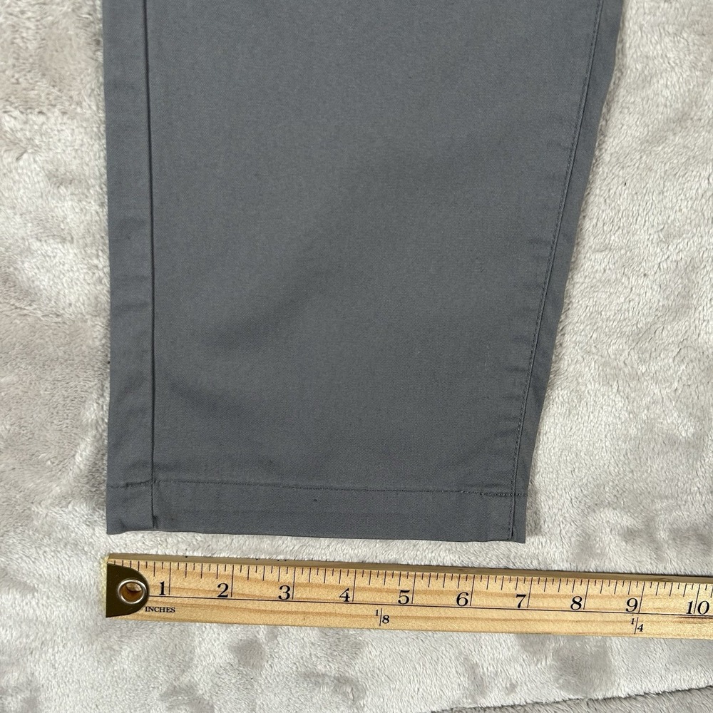 Birddogs Pants Men 30x30 Gray Boom For Your Boomstick Chino Stretch Golf Tech - Picture 14 of 15
